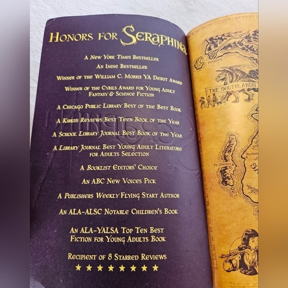 Seraphina Rachel Hartman  Can one girl unite two worlds? Kids Toy Book - Picture 10 of 12